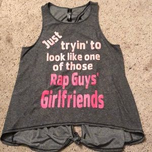 Size Large Workout Tank